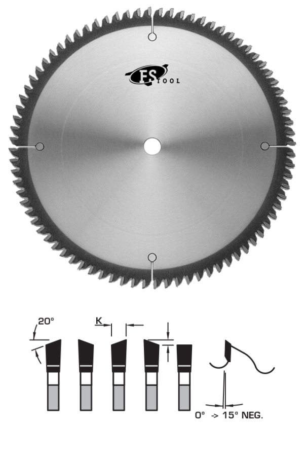 thumbnail image 2 of Amana Tool A.G.E. Series Heavy Miter Saw Blade 12x100T 5/8 Arbor - Made In Germany 2 of 10